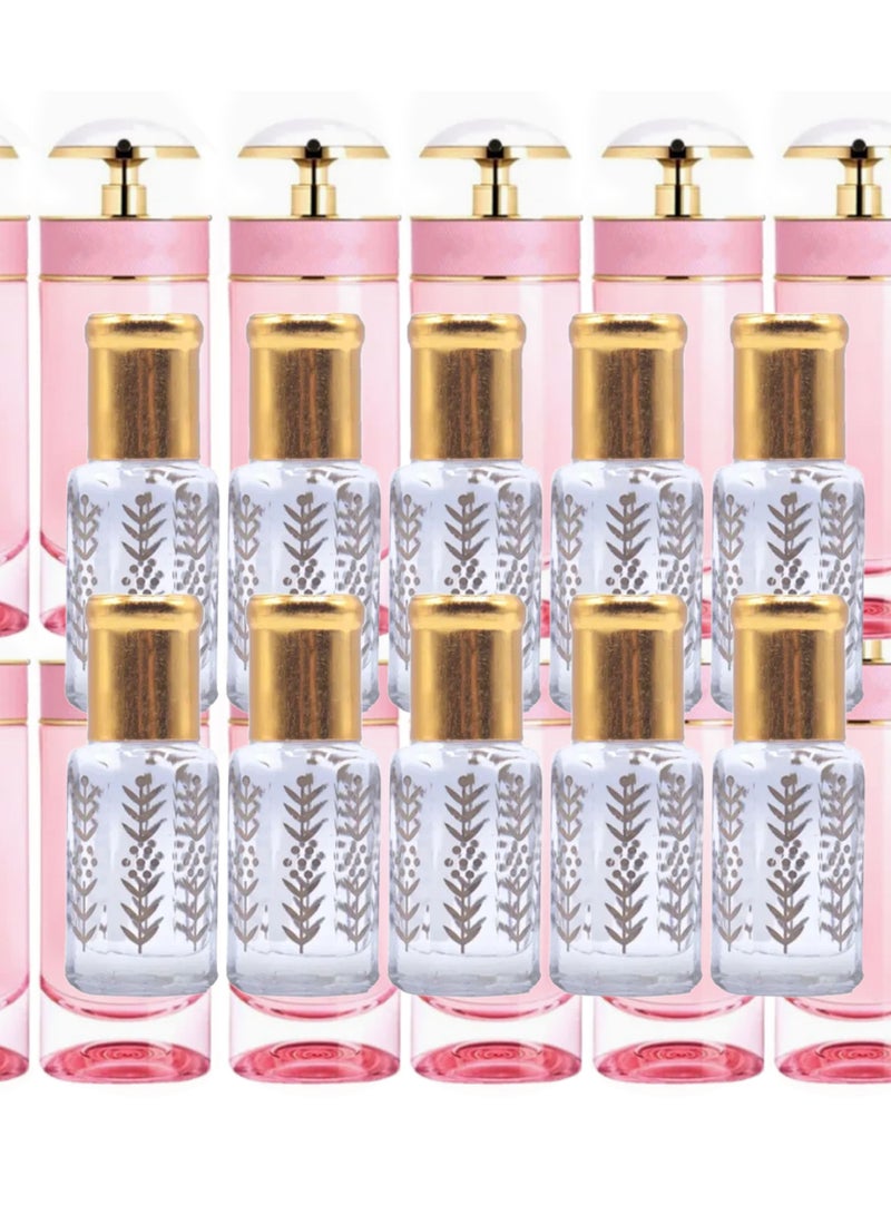 10 قطع عطر كاندي فلوريل ثابت وفواح عبوة اقتصادية 6 مل