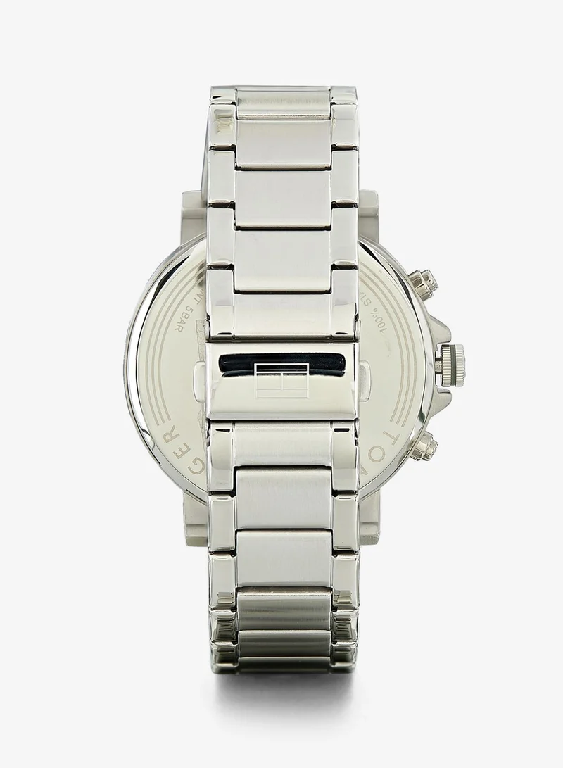 Tommy Hilfiger  Mens Analog Multifunction Quartz Watch With Silver Stainless Steel Bracelet - 1710382 for Men | Best Price UAE