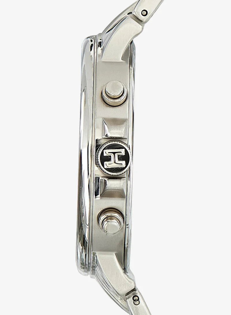 Tommy Hilfiger  Mens Analog Multifunction Quartz Watch With Silver Stainless Steel Bracelet - 1710382 for Men | Best Price UAE