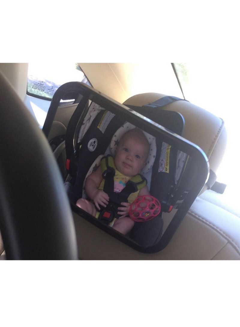 ET-LIFE Car Baby Rear View Mirror BCM-XL Black - Image 2