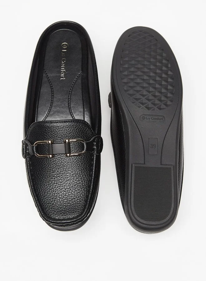 Le Confort Women Metal Accent Slip-On Mules