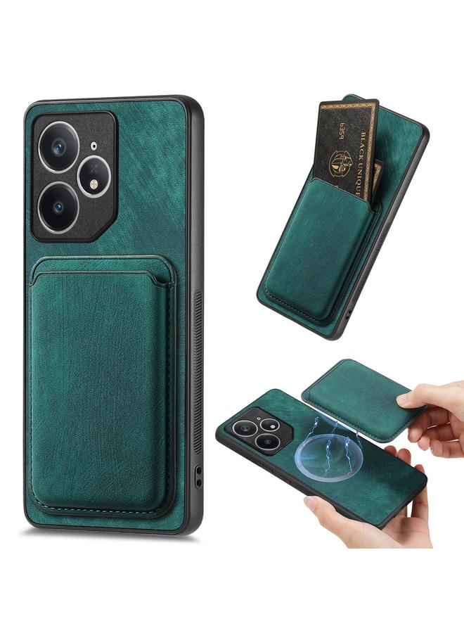 S-TOP Case For Realme Neo7 Retro Leather Card Bag Magnetic Phone Case - Image 1