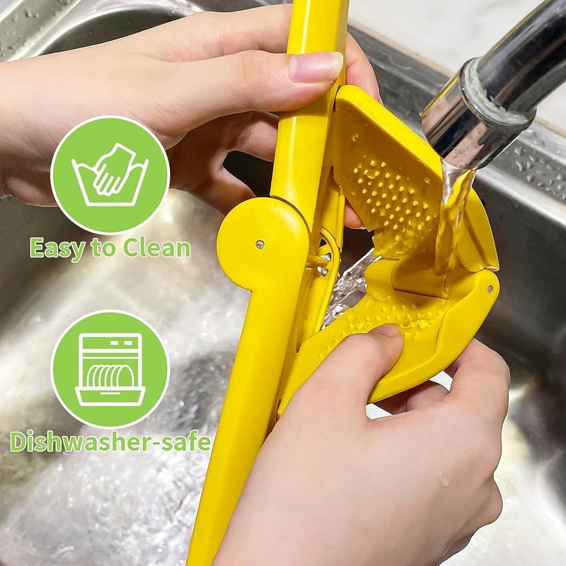 UPDESH Lemon Lime Squeezer Manual Effortless Hand Juicer with Lever Principle Design Lime Squeeze Fluicer Fold Flat Juicer Easy to Use for Lemon Lime Citrus Orange Fruits - Image 5