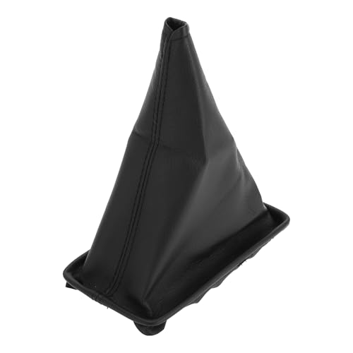 HEROFFIX 1 Pc Gear Shift Stick Gaiter for Toyota Corolla 2001-2013 Gear Stick Knob Cover Boot Shift Cover No.5880812180B0 Black Faux Leather - Image 1