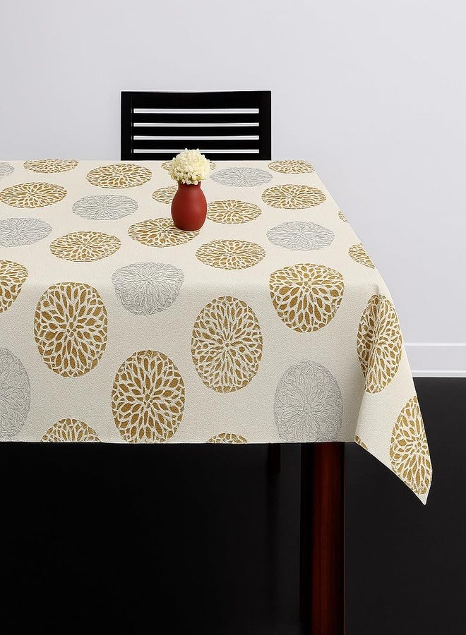 Homerz Premium 6 Seater Waterproof Table Cover, Exact Sizes, Royal Finish (Planet, 54x78 inch- 6 Seater) - Image 2