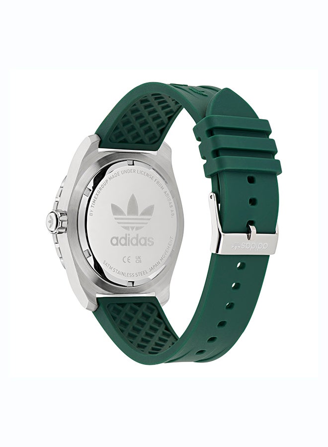 Adidas Uni Discoverer One Grn Dl Ss Cs 44 Mm Qtz Grn Sil Ss25 - Image 3