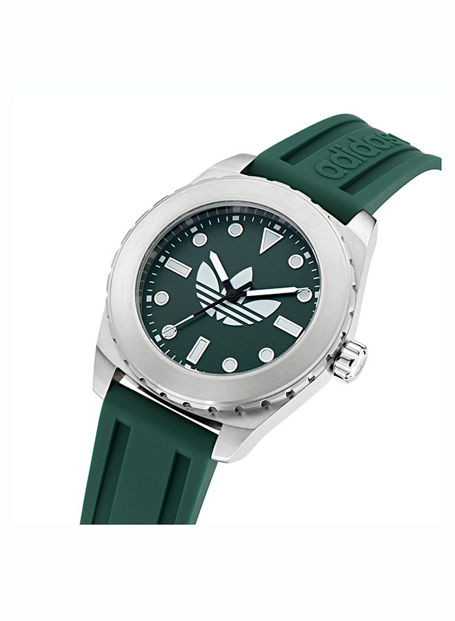 Adidas Uni Discoverer One Grn Dl Ss Cs 44 Mm Qtz Grn Sil Ss25 - Image 5