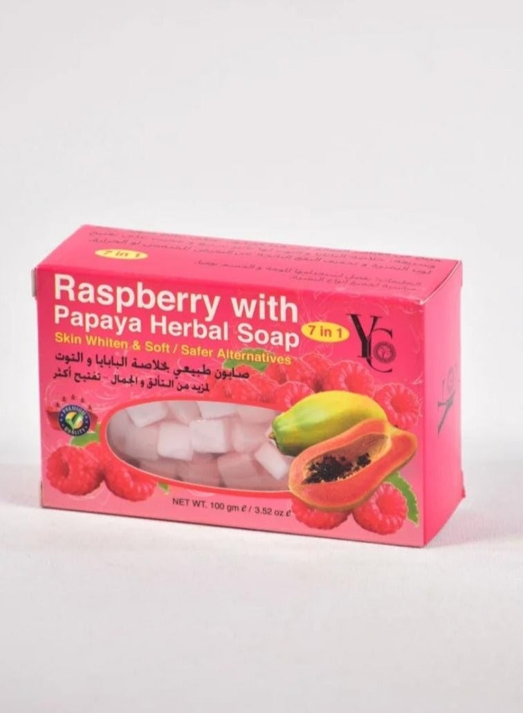 Papaya and berry soap