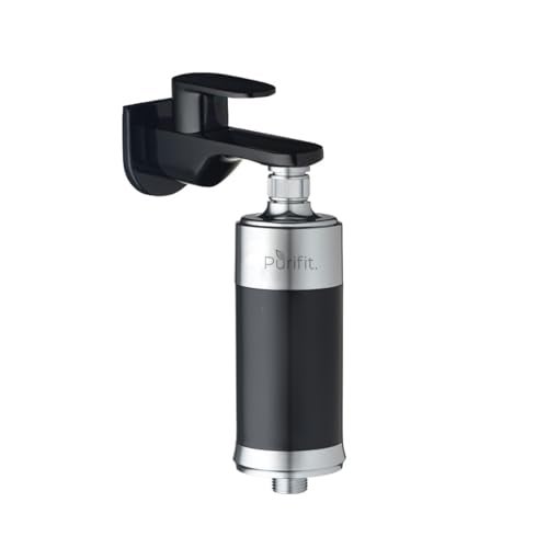 Purifit Shower & Tap Filter for Hard Water | Advanced Water Softener for Bathroom Tap | Reduces Chlorine & Hard Water | Long-Lasting Cartridge Up to 8 Months - Image 1