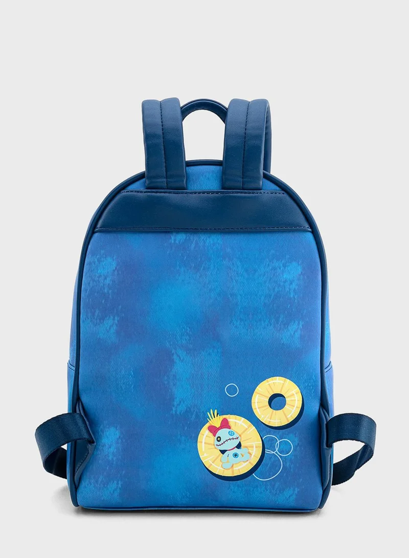 Loungefly Kids Lilo & Stitch Pineapple Floaty Backpack