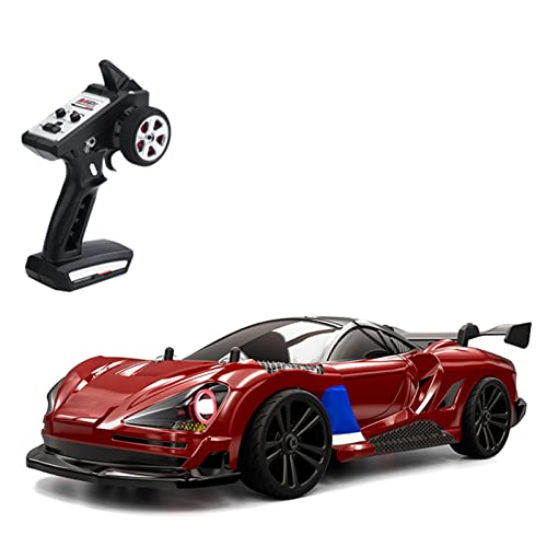 GoolRC RC Drift Car 116 Scale 4WD 35KMH High Speed Remote Control Cars Full Proportional RTR 24GHz RC Racing Car with LED Lights Drifting Tire Racing Sport Toy Car for Teens and Adults - Image 1