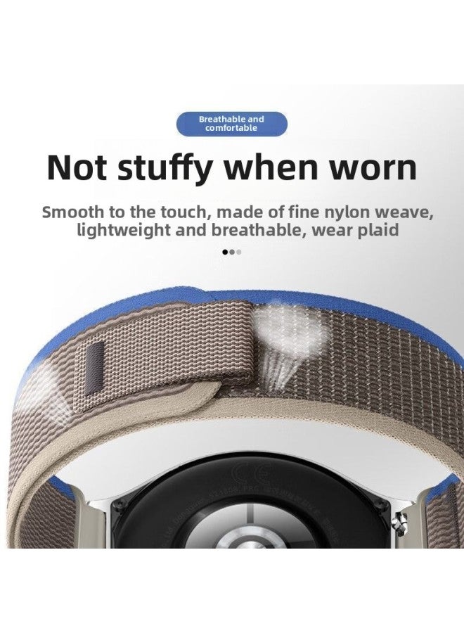 For Millet Watch S1 Pro S2 S3 Strap Wild Track Loop Sports Color2 Wrist Strap-Color:Rings Type-milk White-xiaomi Color 1/2 (22mm)  - Image 4