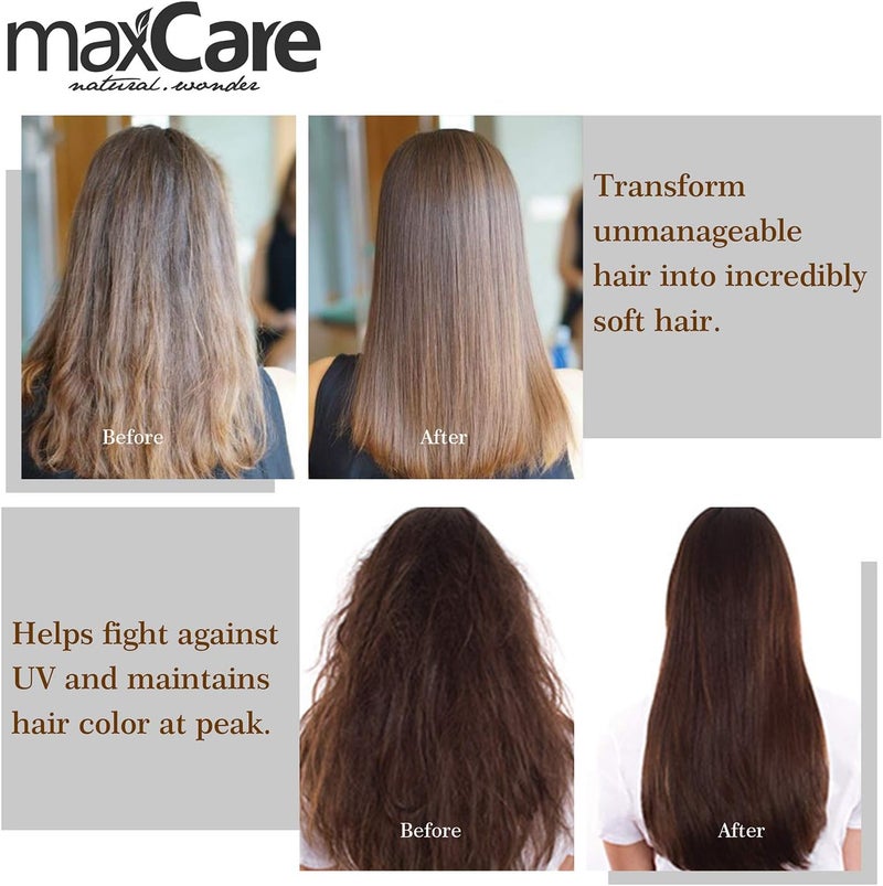 Maxcare Organic Moroccan Argan Oil Hair Conditioner Sulfate Free Best Deep Moisturizing Conditioner for Dry Hair,Repair Damaged Hair,Safe for Color-Treated Hair,Men and Women - Image 2