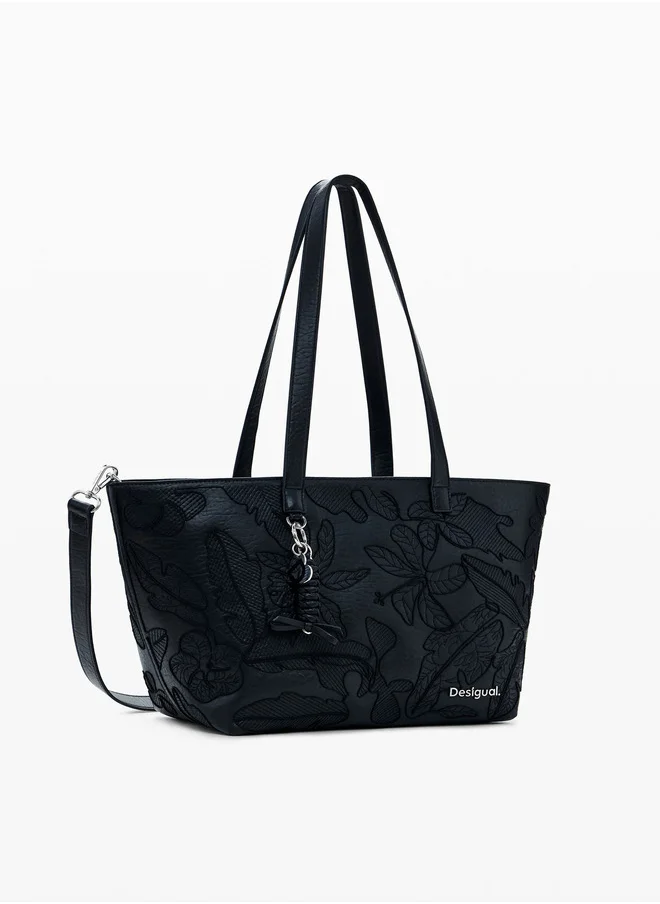 DESIGUAL Embossed Shopper Bag