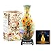 YunSheCSBS 3D Puzzles Vase for Adults Crafts for Adults 160 Pieces Plastic DIY Unique Flower Vase with LED Light House Warming Gift Birthday Gifts for Flower Arrangements and Home Decor Sunflowers - Image 2