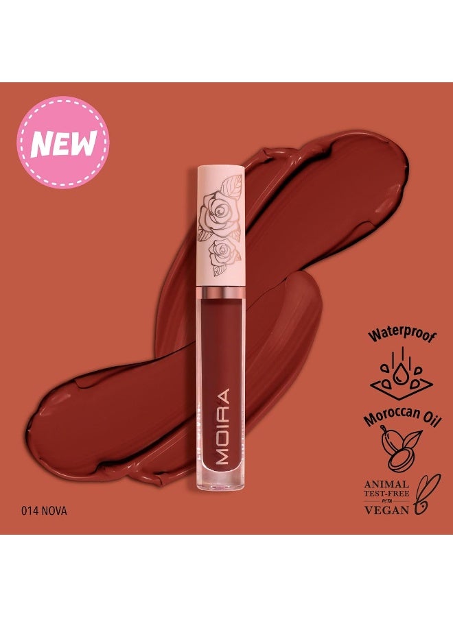 moira Lip Divine Liquid Lipstick (014, Nova) - Image 2