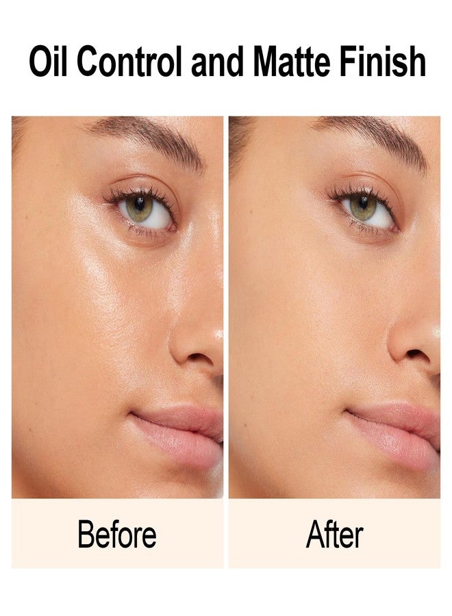 FV بودرة تثبيت غير لامعة FV، خفيفة الوزن تتحكم في الزيت وتدوم طويلاً، بودرة وجه شفافة خالية من التلك، تعمل على تنعيم المسام والخطوط، لجميع درجات البشرة، 02 طبيعة - Image 2