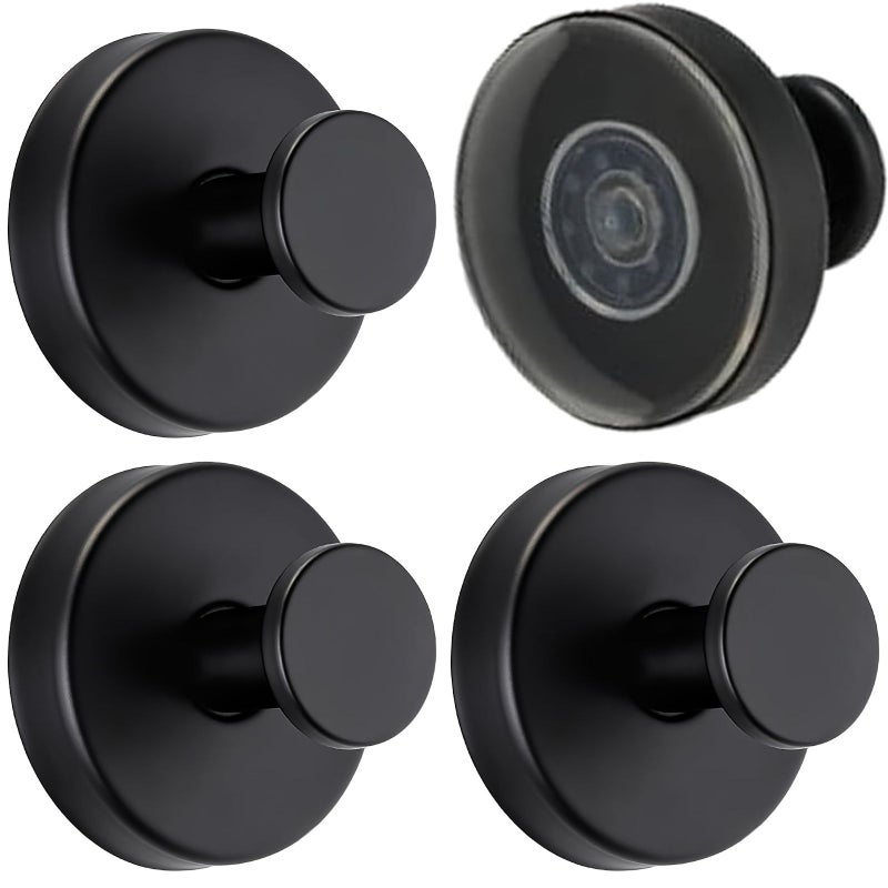Metal Golden Stainless Steel Suction Cup Hooks No Drill Bath Hooks - Image 1