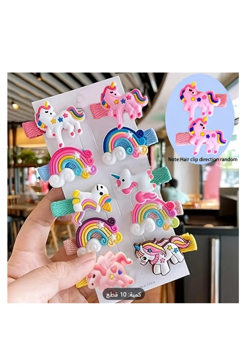 Professional Unicorn Hair Clips For Kids - Image 1
