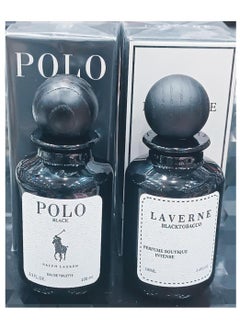 بولو عطر لافيرن بلاك +عطر بولو بلاك 100مل للجنسين 
