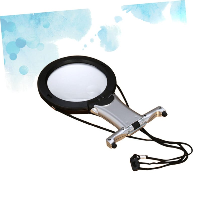 Magnifying Glasses With LED Light For Reading Jewelry Repair Magnetic Frame - Image 3