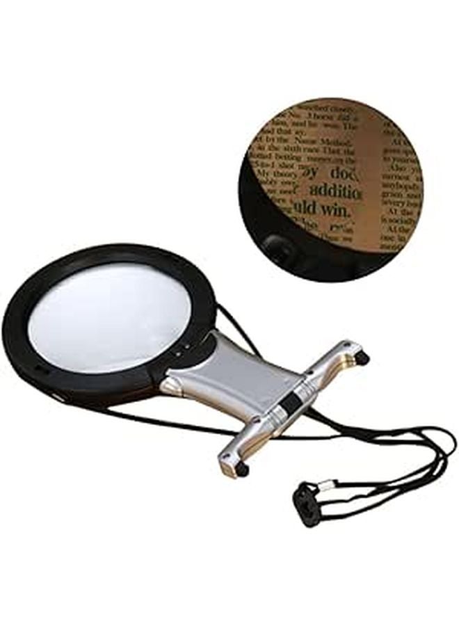 Magnifying Glasses With LED Light For Reading Jewelry Repair Magnetic Frame - Image 1