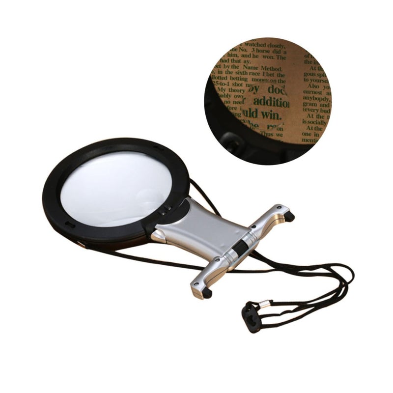Magnifying Glasses With LED Light For Reading Jewelry Repair Magnetic Frame - Image 2