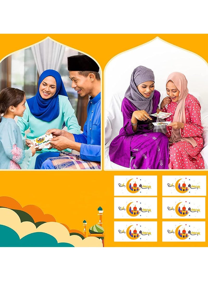 PRINTSHOP4ME Eid Mubarak Money Envelopes for Gifting kids - Eid Money Envelopes for Gifting - Eidi Mubarak Envelope for Kids - Eid Money pack -Eid al-Adha Gifting - Self-Seal Envelopes  - Image 4