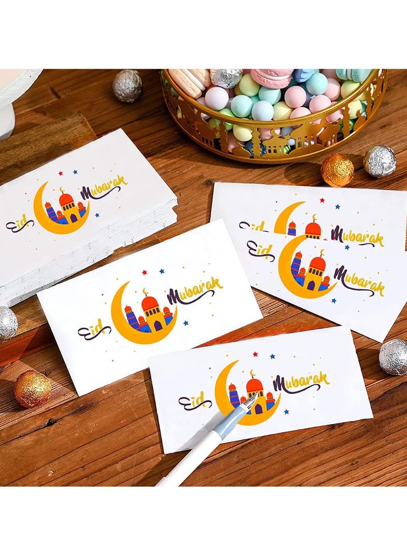 PRINTSHOP4ME Eid Mubarak Money Envelopes for Gifting kids - Eid Money Envelopes for Gifting - Eidi Mubarak Envelope for Kids - Eid Money pack -Eid al-Adha Gifting - Self-Seal Envelopes  - Image 2