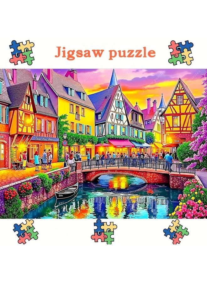 YF3200 Jigsaw Puzzles For Adults 27.55x19.69 Inch 1314 Pieces Home Decor Gift - Image 2