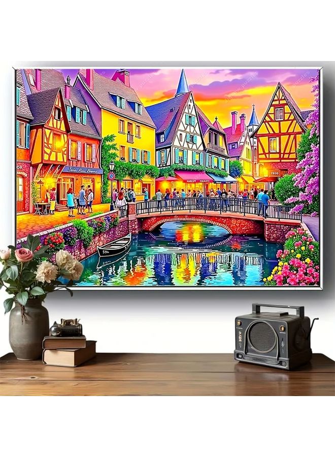 YF3200 Jigsaw Puzzles For Adults 27.55x19.69 Inch 1314 Pieces Home Decor Gift - Image 4