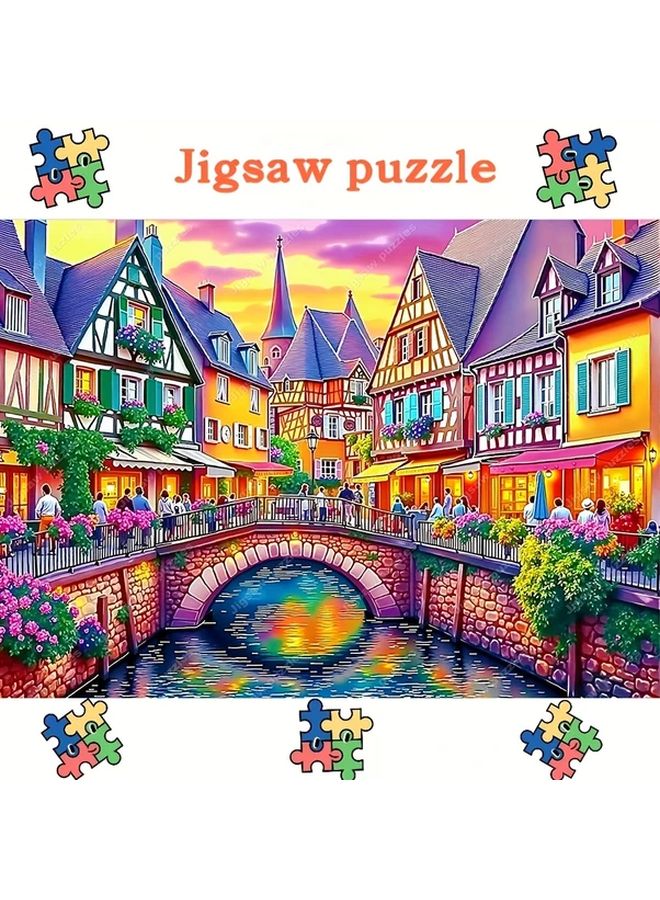 YF3200 Jigsaw Puzzles For Adults 27.55x19.69 Inch 1314 Pieces Home Decor Gift - Image 1