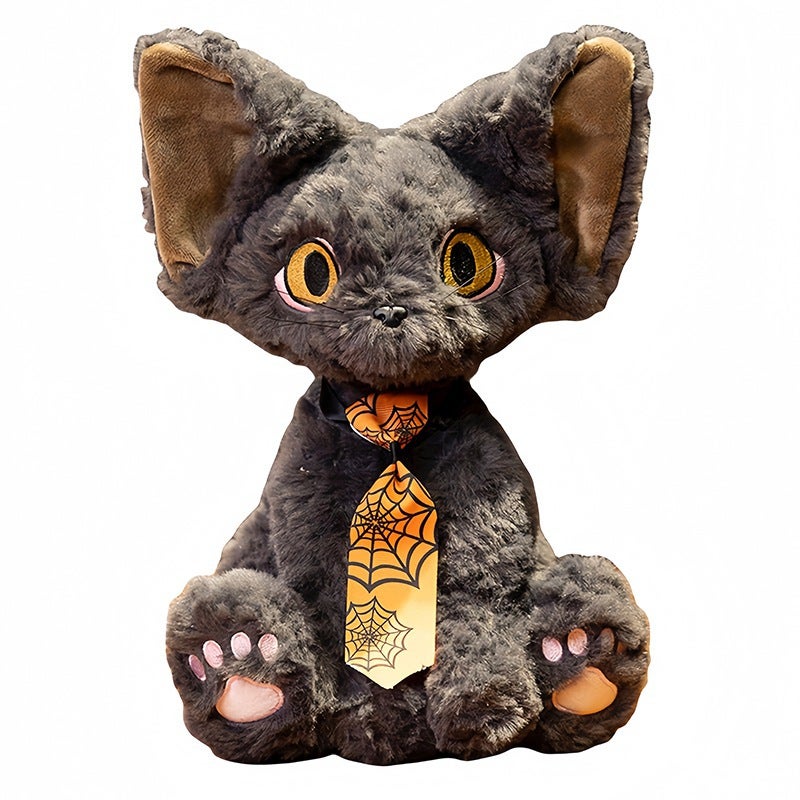 Super Cute Christmas Devon Rex Cat Black Cat Plush Toy Birthday Gift for Girlfriend, Bestie, Boys - Image 5