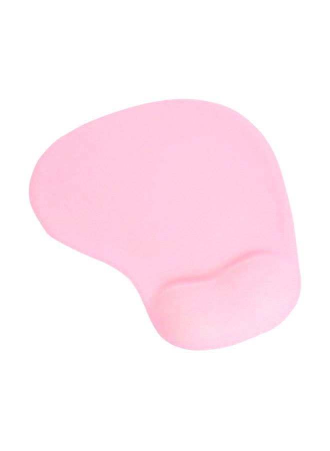 NIBEMINENT Mouse Pad With Gel Wrist Support Pink 