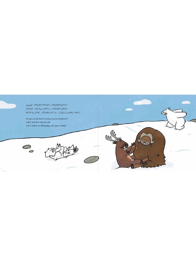 Let's Play Inuit Games! with Tuktu and Friends: Bilingual Inuktitut and English Edition - Image 2