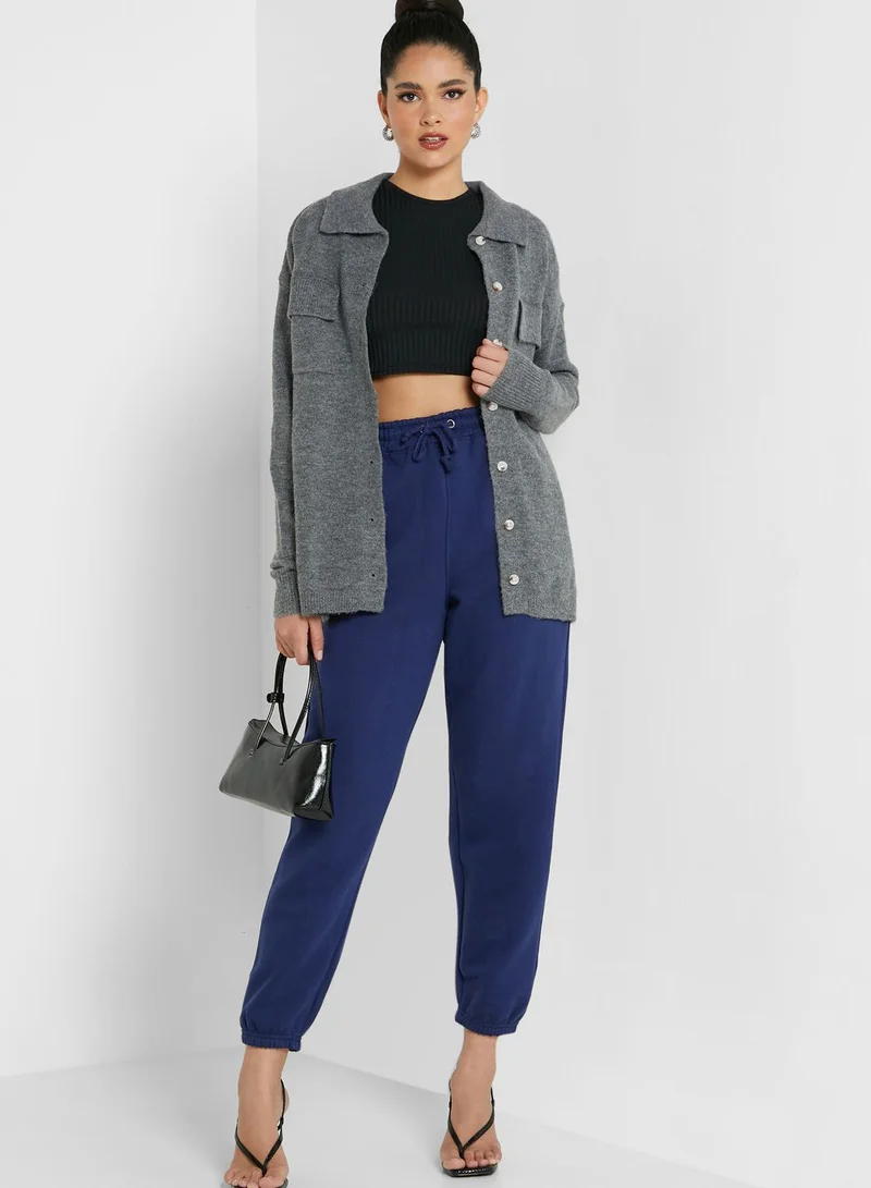 Missguided Button Down Cardigan