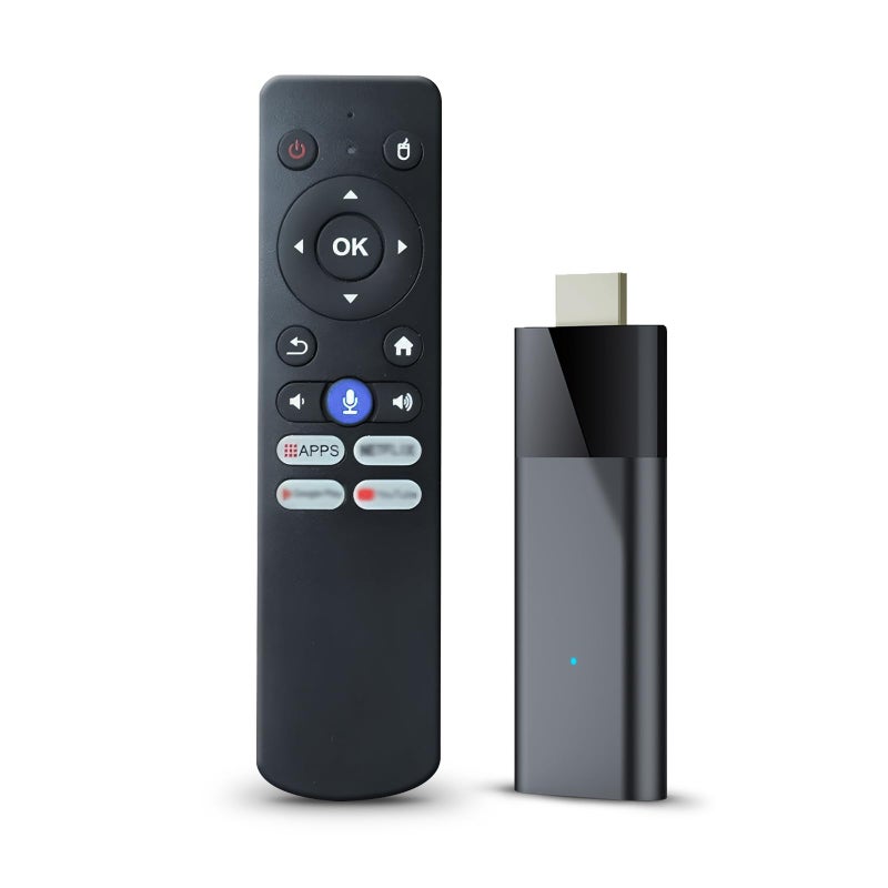 SOLARAE Android TV Stick 4K, Android 10 Streaming Stick, 2GB RAM 16GB ROM, H313 CPU, Dual Band 2.4G/5G WiFi, Bluetooth 5.0, HDR10, Voice Remote - Image 1