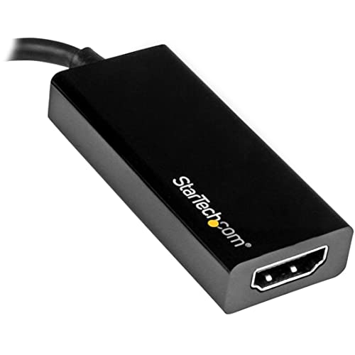 StarTech.com USB-C to HDMI Video Adapter Converter - 4K 30Hz - Thunderbolt 3 Compatible - USB 3.1 Type-C to HDMI Monitor Travel Dongle Black (CDP2HD) - Image 4