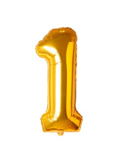 32" Number Balloons Gold -1