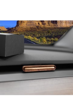 Car Air Freshener Designed for Tesla Model 3, Y, Vent Clip Fragrance Diffuser, Aromatherapy Sticks Included(Wood Grain)