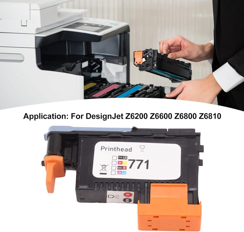 [New to market] TOPINCN Printhead Replacement, Practical ABS Plastic Printer Replacement Compatible with Z6200 Z6600 Z6800 Z6810 Printer Limited remaining units Great for gift & personal use All usage compatible General compatible design Matte anti slip finish Store exclusive only Fast delivery to major cities Quality guaranteed Professional manufacture Fixed delivery schedule Light precision processed material Flexible anti-break Integrated practical design Trendy flexible practical build Consistent steady quality Famous in Saudi local markets Single & bulk use compatible Easy lifting build Durability boosted processed material Worldwide simple practical design Locally packed stock Space saving N/S/C nationwide deliver Elegant design - Image 2