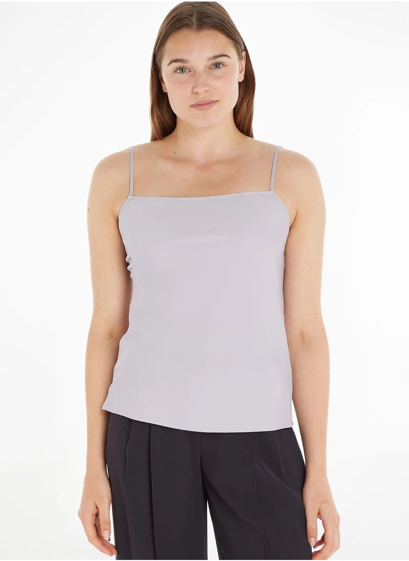 CALVIN KLEIN Strappy Knitted Cami Top