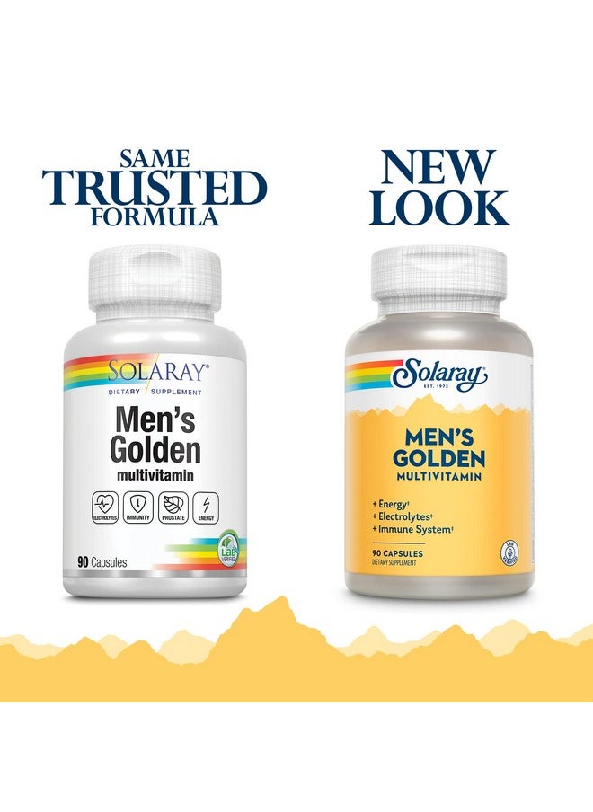 Men'S Golden Multivitamin Capsules ; 90 Count