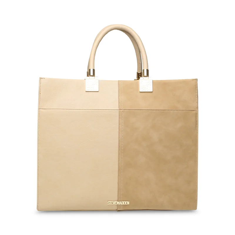 Bchloey Color Block Tote Bag