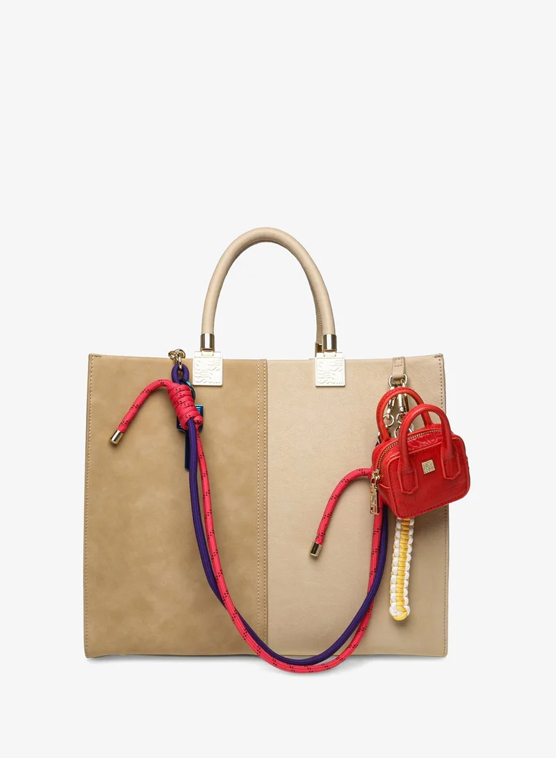 STEVE MADDEN  Bchloey Color Block Tote Bag for Women | Best Price UAE