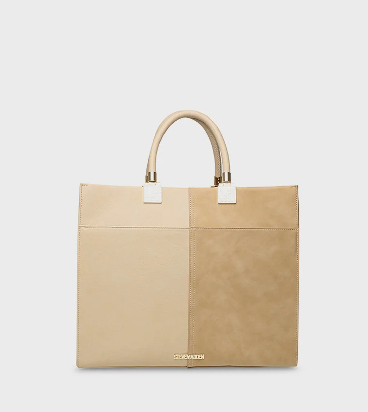 Steve Madden Bchloey Light Yellow Women's Tote Bag