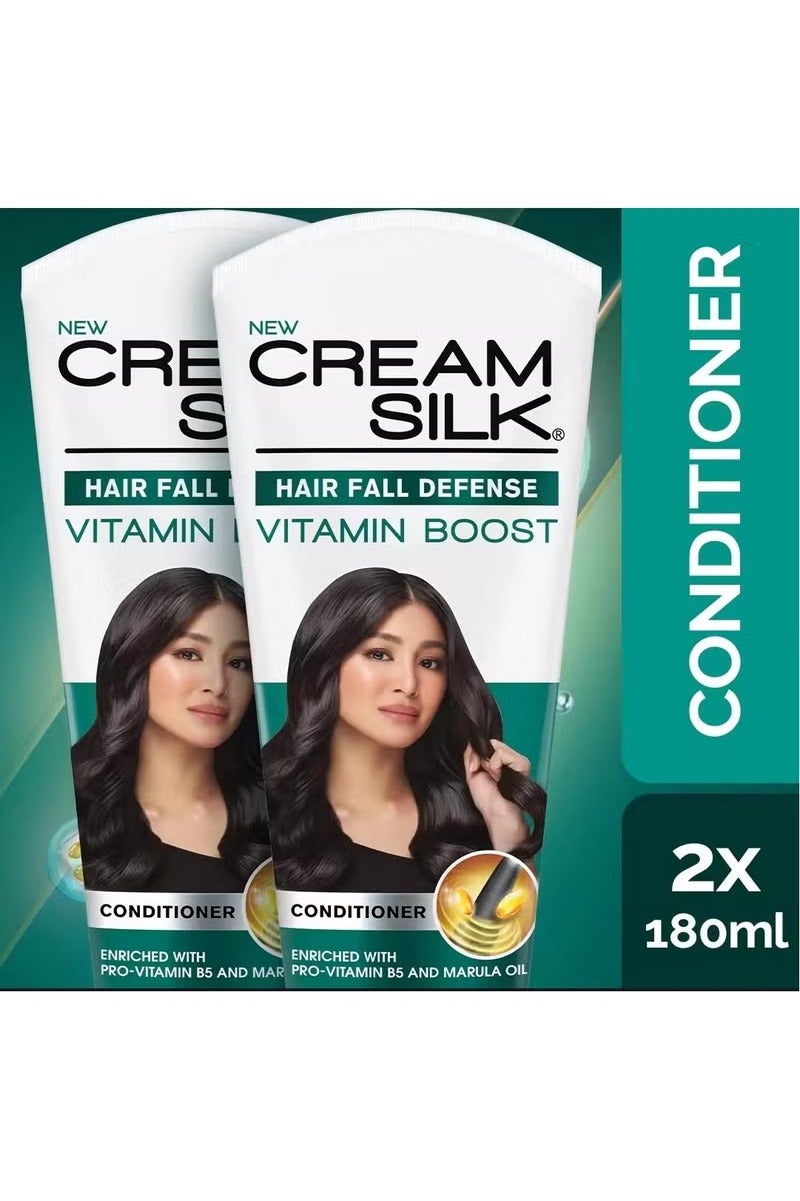 Creamsilk Pack Of 2 Hair Fall Defense Hair Conditioner 2 x 180ml - Image 1