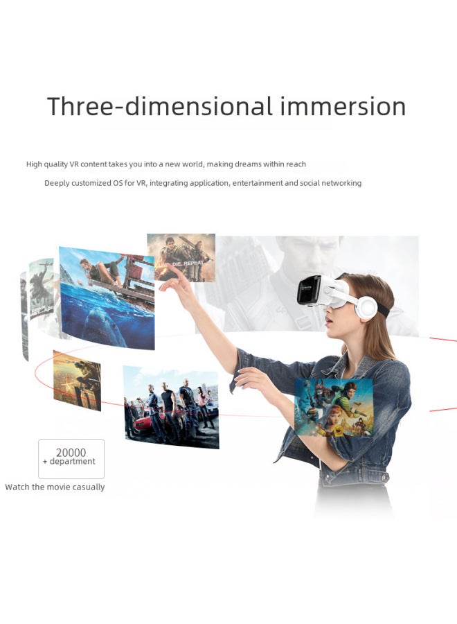 في آر شينيكون سماعة بلوتوث نظارة الواقع الافتراضي Thousand Magic Vrshinecon G04bs - نظارة ثلاثية الأبعاد للهواتف المحمولة - إصدار نظارة الواقع الافتراضي - Image 5