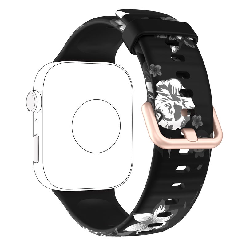 Sunflower Printed Soft Sport Watch Strap For Huawei Fit3 Fit4 Fit4 Pro Quick Release Breathable Men Women - Image 5