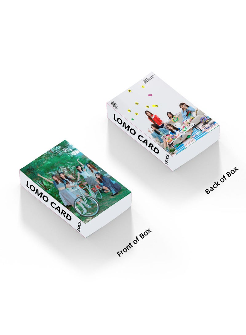 55-Piece Lesserafim New Album Antifragile Lomo Card - Image 4